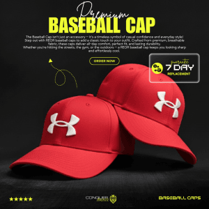 Baseball Cap - UU(Red)