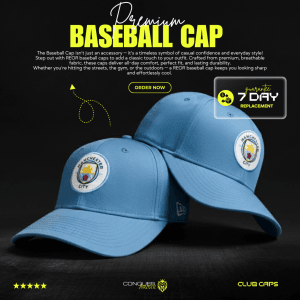 Baseball cap - Man city(Sky Blue)