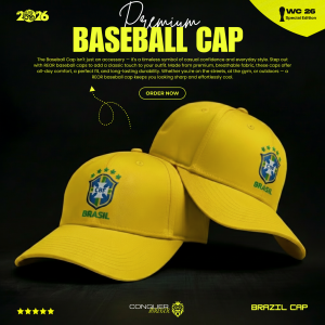 Wc 26 special edition cap - Brazil(Classic Yellow)