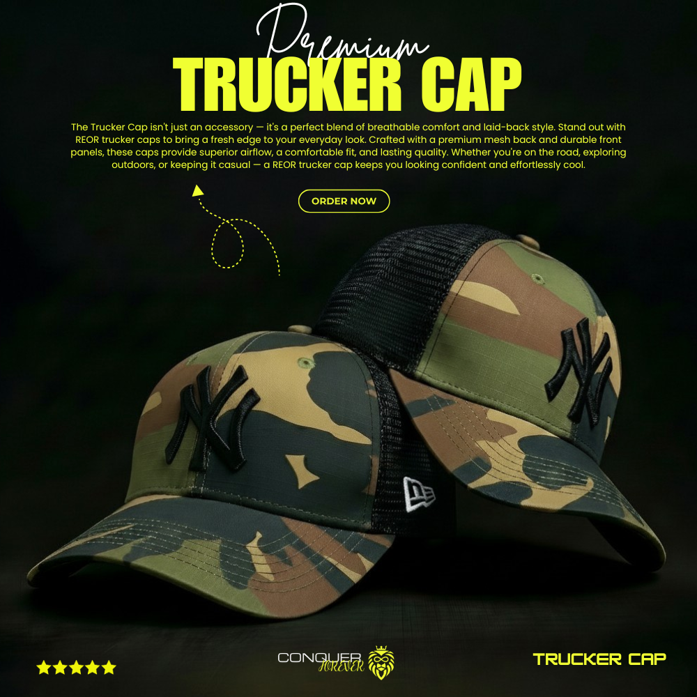 Trucker Cap - Ny Camo v-1
