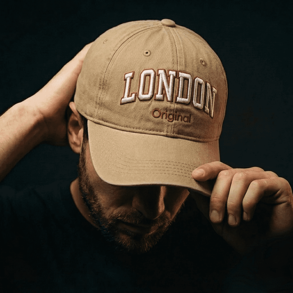Wash Cap - London(Beige Big logo)
