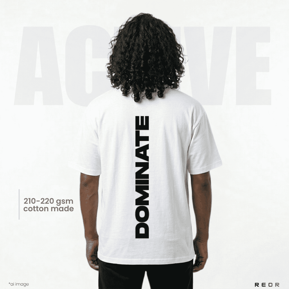 Reor active drop – Dominate White (pre order) Copy
