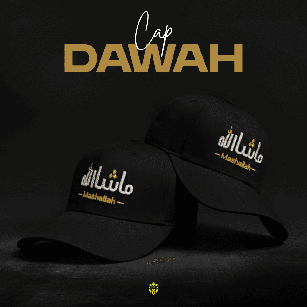 Dawah Cap - MashAllah(Black)